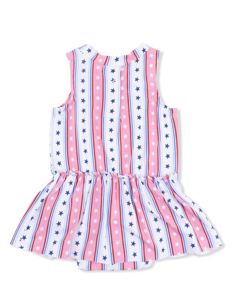 Angel Dear Stars and Stripes Bodysuit w/Skirt