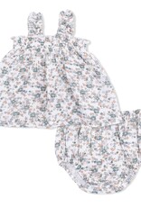 Angel Dear Camille Floral Ruffly Strap Top w/Bloomer