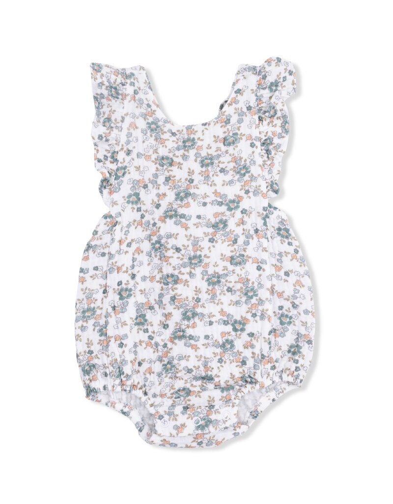 Angel Dear Camille Floral Sunsuit