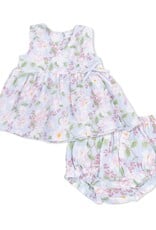 Angel Dear Magnolias Kimono Dress and Bloomer