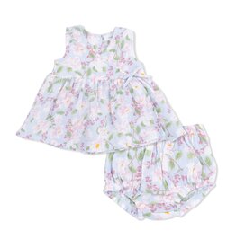 Angel Dear Magnolias Kimono Dress and Bloomer
