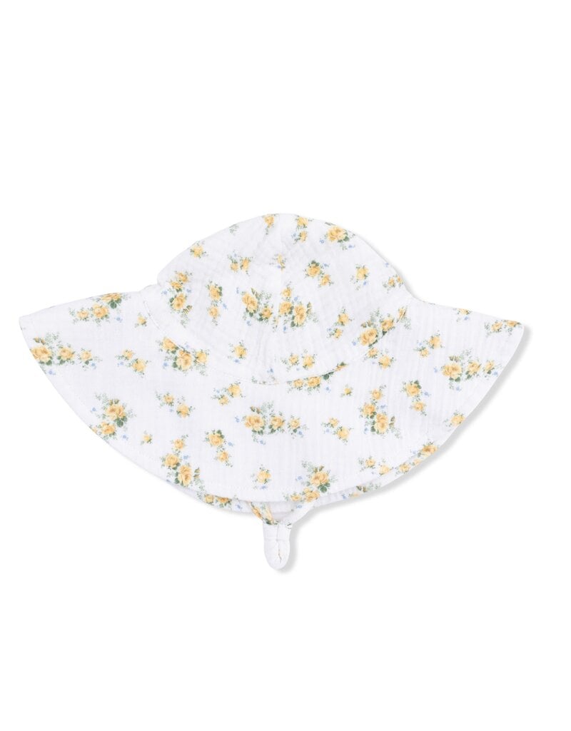 Angel Dear Sunshine Roses Wide Brim Sun Hat