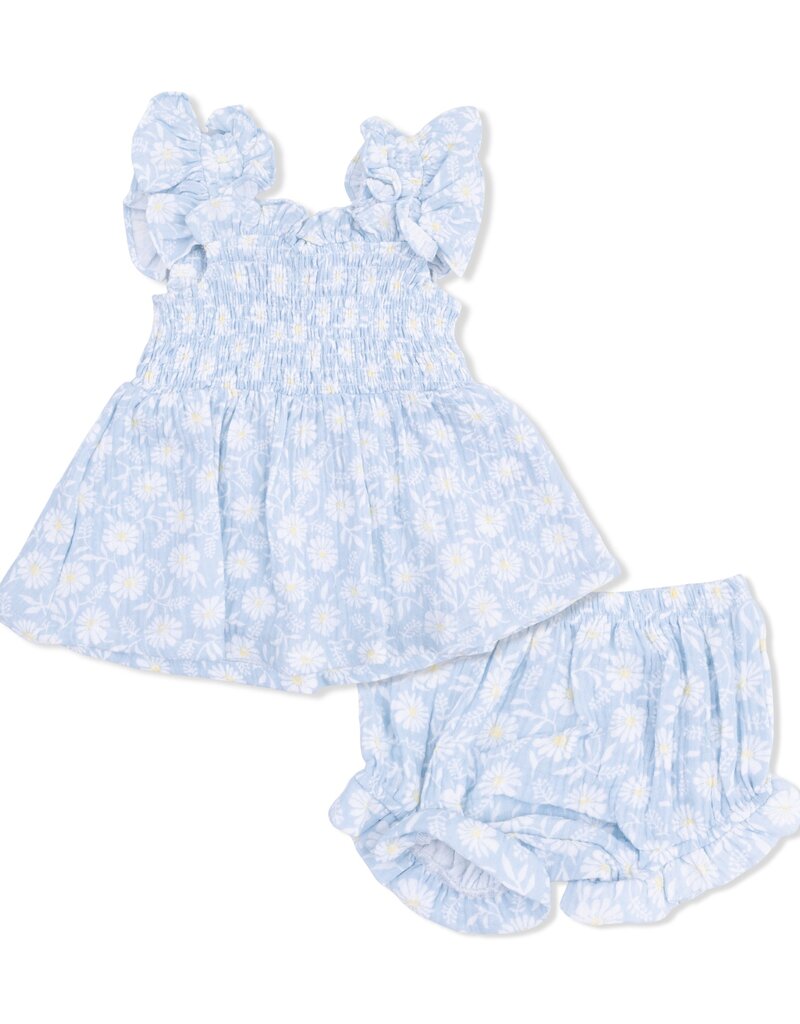 Angel Dear Western Daisies Babydoll Tunic Bloomer Set