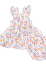 Angel Dear Citrus Floral Baby Doll Tunic Bloomer Set