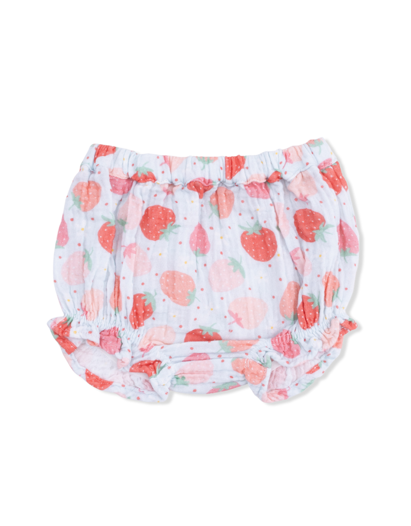 Angel Dear Strawberry Bliss Ruffle Back Top w/Bloomer