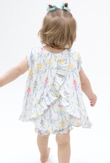 Angel Dear Ribbon Bouquets Ruffle Back Top w/Bloomer