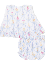 Angel Dear Ribbon Bouquets Ruffle Back Top w/Bloomer