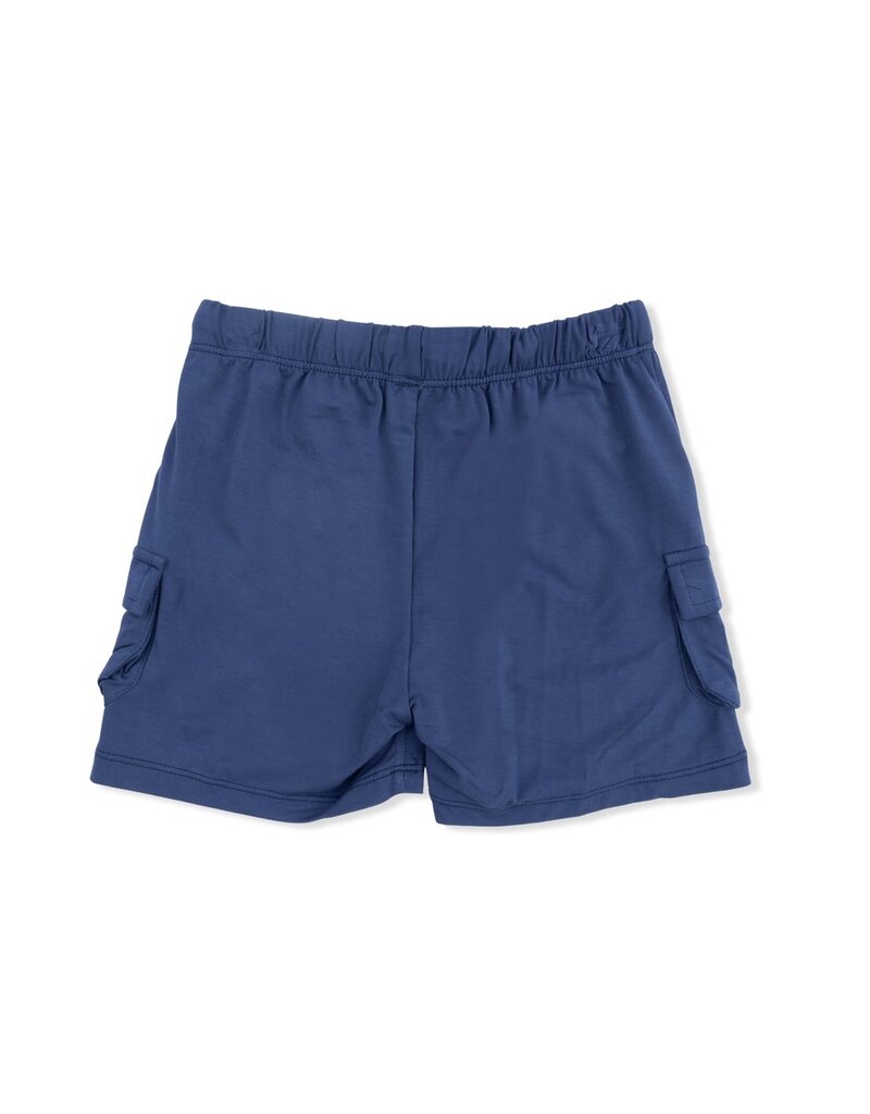 Angel Dear Soccer Balls Playing Blue Crew Neck Tee w/Cargo Short