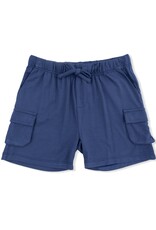 Angel Dear Soccer Balls Playing Blue Crew Neck Tee w/Cargo Short