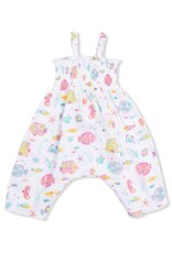 Angel Dear Sunny Coral Reef Fish Smocked Romper