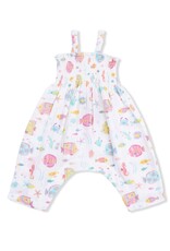 Angel Dear Sunny Coral Reef Fish Smocked Romper