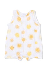 Angel Dear Happy Suns Sleeveless Shortie Romper