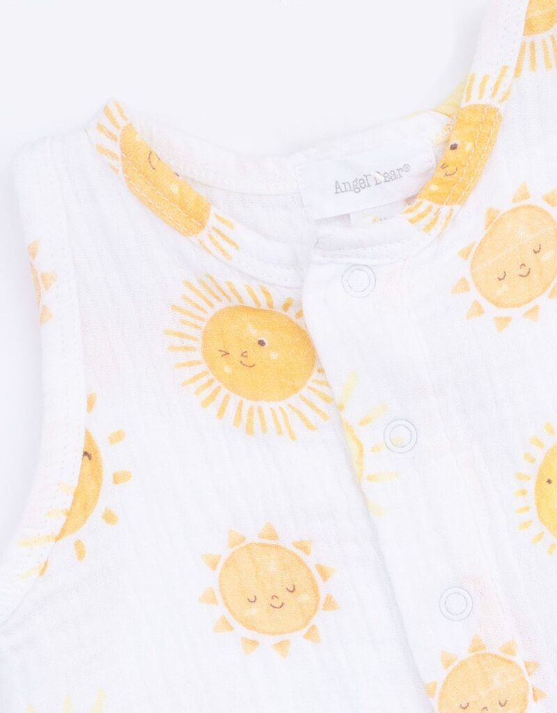 Angel Dear Happy Suns Sleeveless Shortie Romper