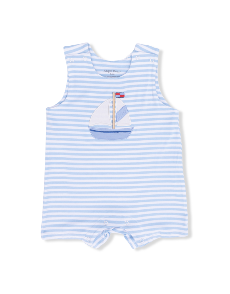 Angel Dear Bubbly Sailboat Stripe Sleeveless Jon Jon
