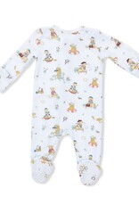 Angel Dear Lake Buddy Dogs 2 Way Zipper Footie