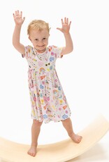 Angel Dear Girl Power Twirly Dress with Cartwheel Short