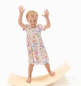 Angel Dear Girl Power Twirly Dress with Cartwheel Short