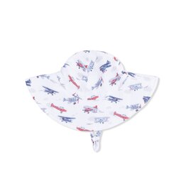 Angel Dear Vintage Planes Wide Brim Sun Hat