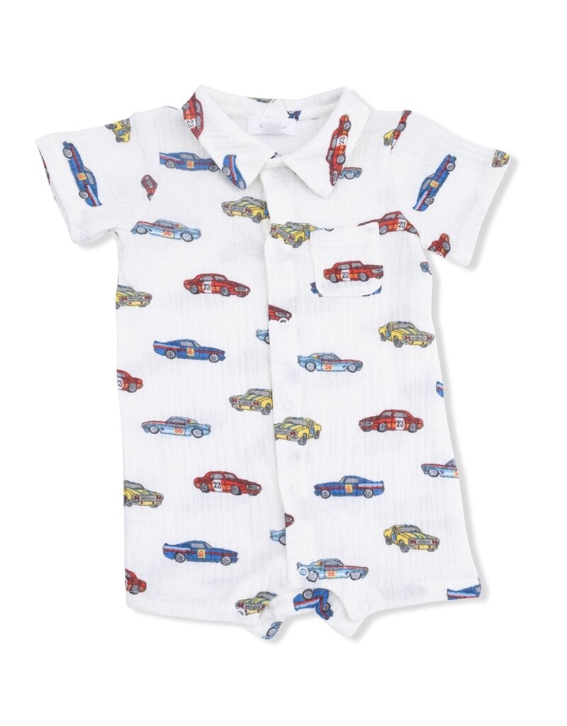 Angel Dear Race Cars Polo Shortie