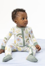 Angel Dear Camping Blue Convertible Romper