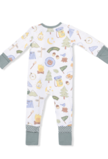 Angel Dear Camping Blue Convertible Romper