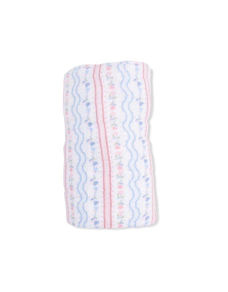 Angel Dear Tulip Stripe Swaddle