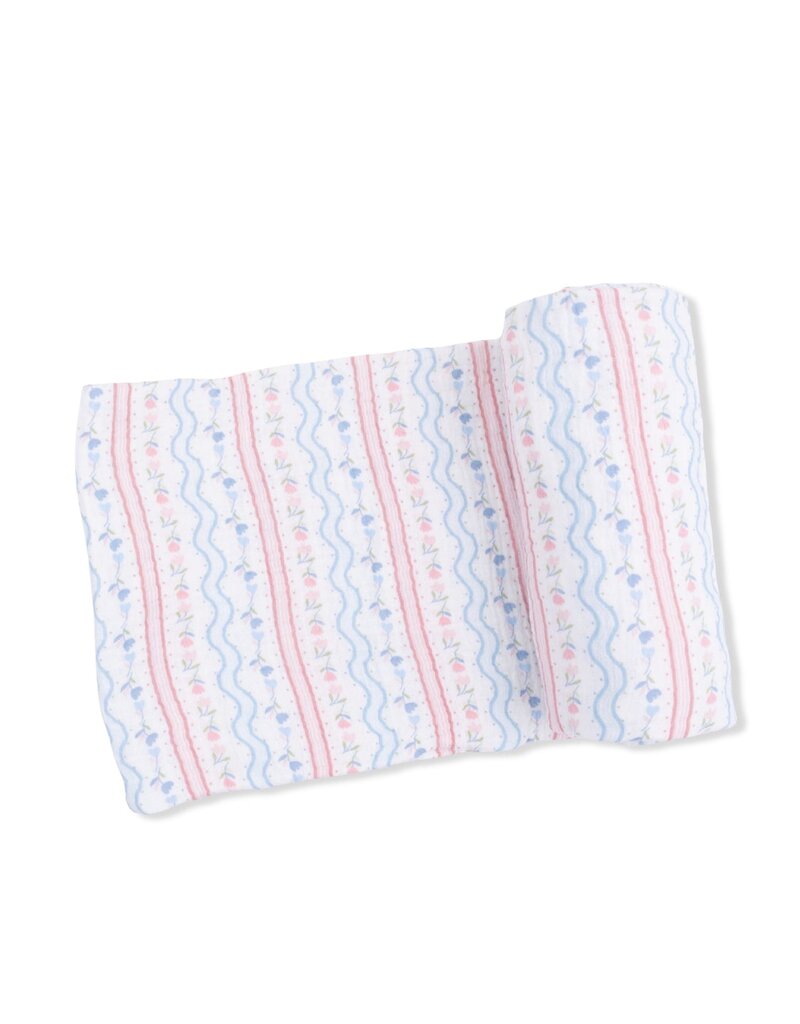 Angel Dear Tulip Stripe Swaddle