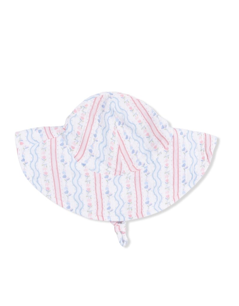 Angel Dear Tulip Stripe Wide Brim Sun Hat
