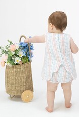 Angel Dear Tulip Stripe Scallop Back Top w/Bloomer