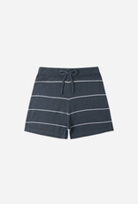 Rylee + Cru Inc. CHANDLER KNIT SHORT NAVY STRIPE