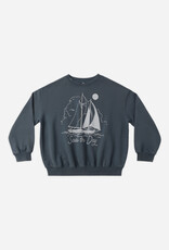 Rylee + Cru Inc. SWEATSHIRT SEAS THE DAY NAVY