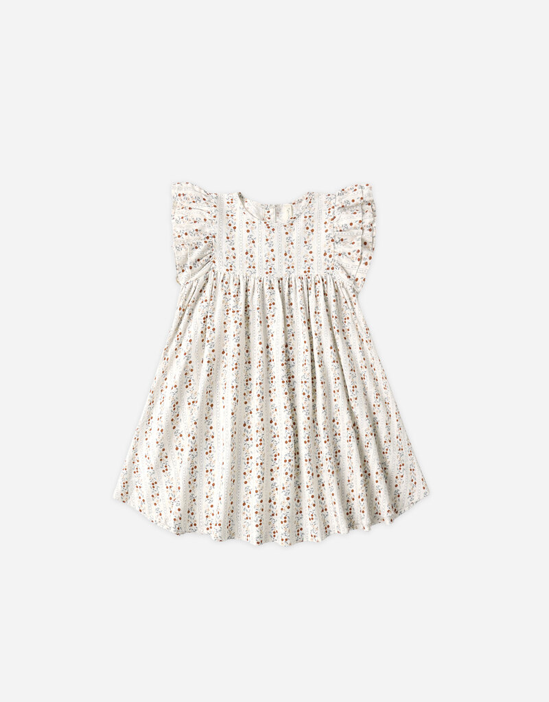 Rylee + Cru Inc. KINSLEY DRESS SUMMER FRUIT IVORY