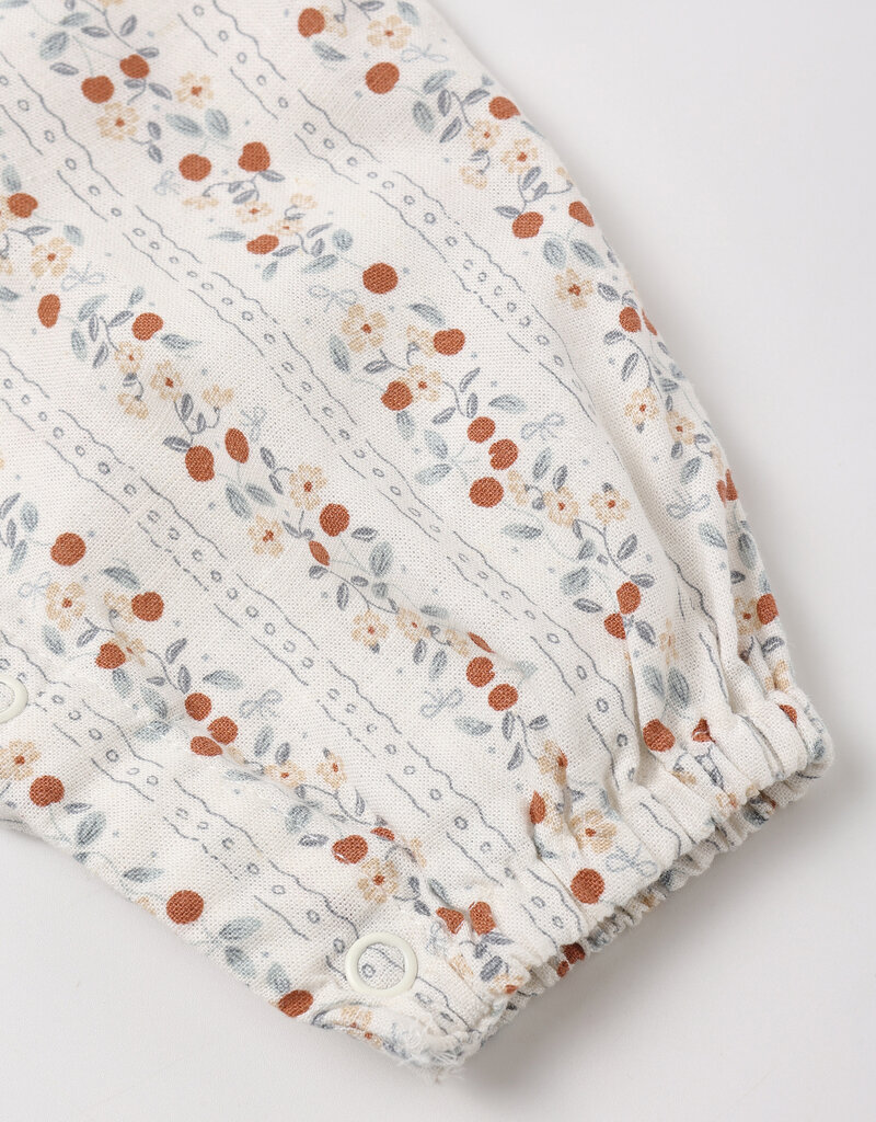 Rylee + Cru Inc. KINSLEY JUMPSUIT SUMMER FRUIT IVORY