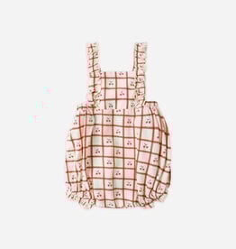 Rylee + Cru Inc. CHIARA ROMPER CHERRY CHECK