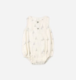 Rylee + Cru Inc. BEAU ROMPER SAIL NATURAL