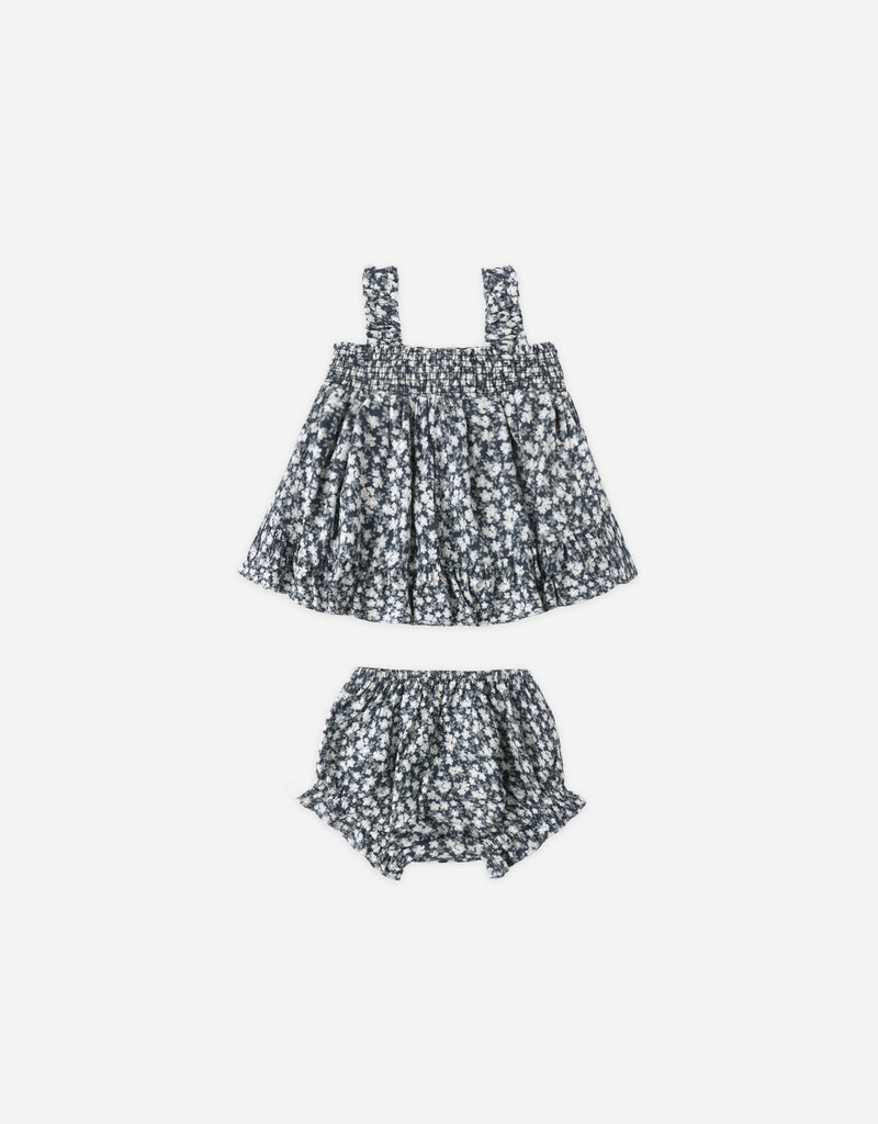 Rylee + Cru Inc. LALA SET NAVY FLORAL