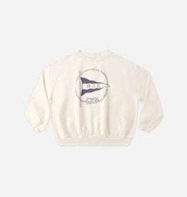 Rylee + Cru LLC SALE SWEATSHIRT NAUTICAL FLAG