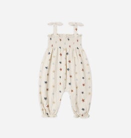 Rylee + Cru Inc. SAWYER JUMPSUIT STARS NATURAL