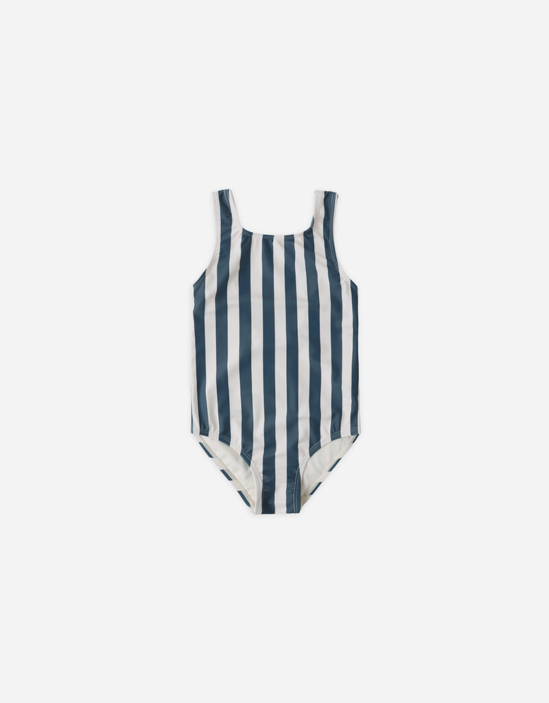 Rylee + Cru Inc. MOXIE ONE-PIECE NAVY STRIPE