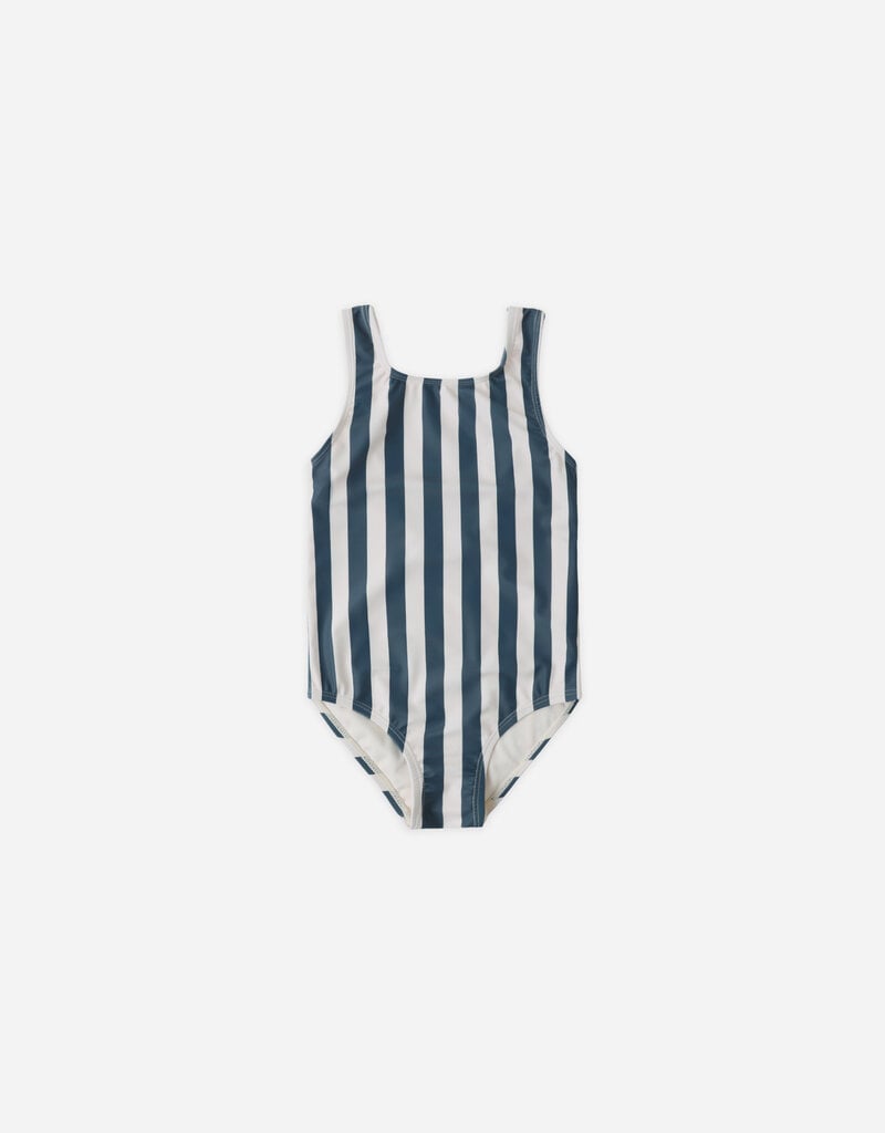 Rylee + Cru LLC MOXIE ONE-PIECE NAVY STRIPE
