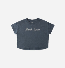 Rylee + Cru Inc. SALE BOXY TEE BEACH BABE NAVY