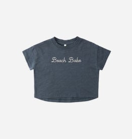 Rylee + Cru LLC SALE BOXY TEE BEACH BABE NAVY