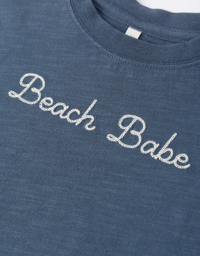 Rylee + Cru Inc. BOXY TEE BEACH BABE NAVY