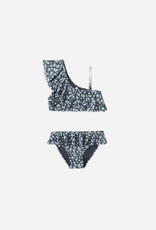 Rylee + Cru Inc. SKIRTED BIKINI NAVY FLORAL