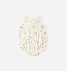 Rylee + Cru Inc. BUBBLE ONESIE BEACH DAY IVORY