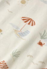 Rylee + Cru Inc. BUBBLE ONESIE BEACH DAY IVORY