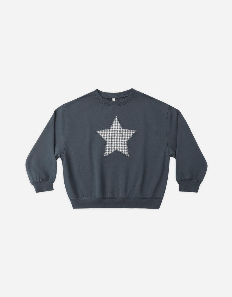 Rylee + Cru Inc. PIER SWEATSHIRT NAVY
