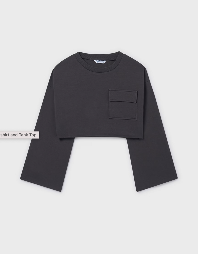 Mayoral 2 pc Pullover Set Charcoal