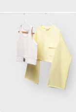 Mayoral 2 pc Pullover Set Vanilla