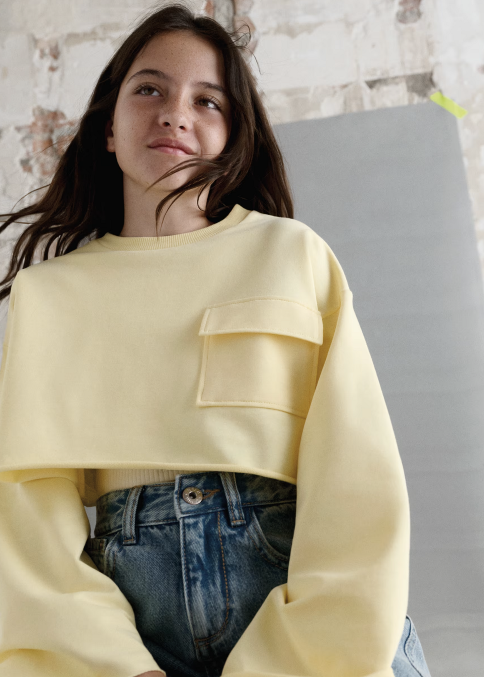 Mayoral 2 pc Pullover Set Vanilla